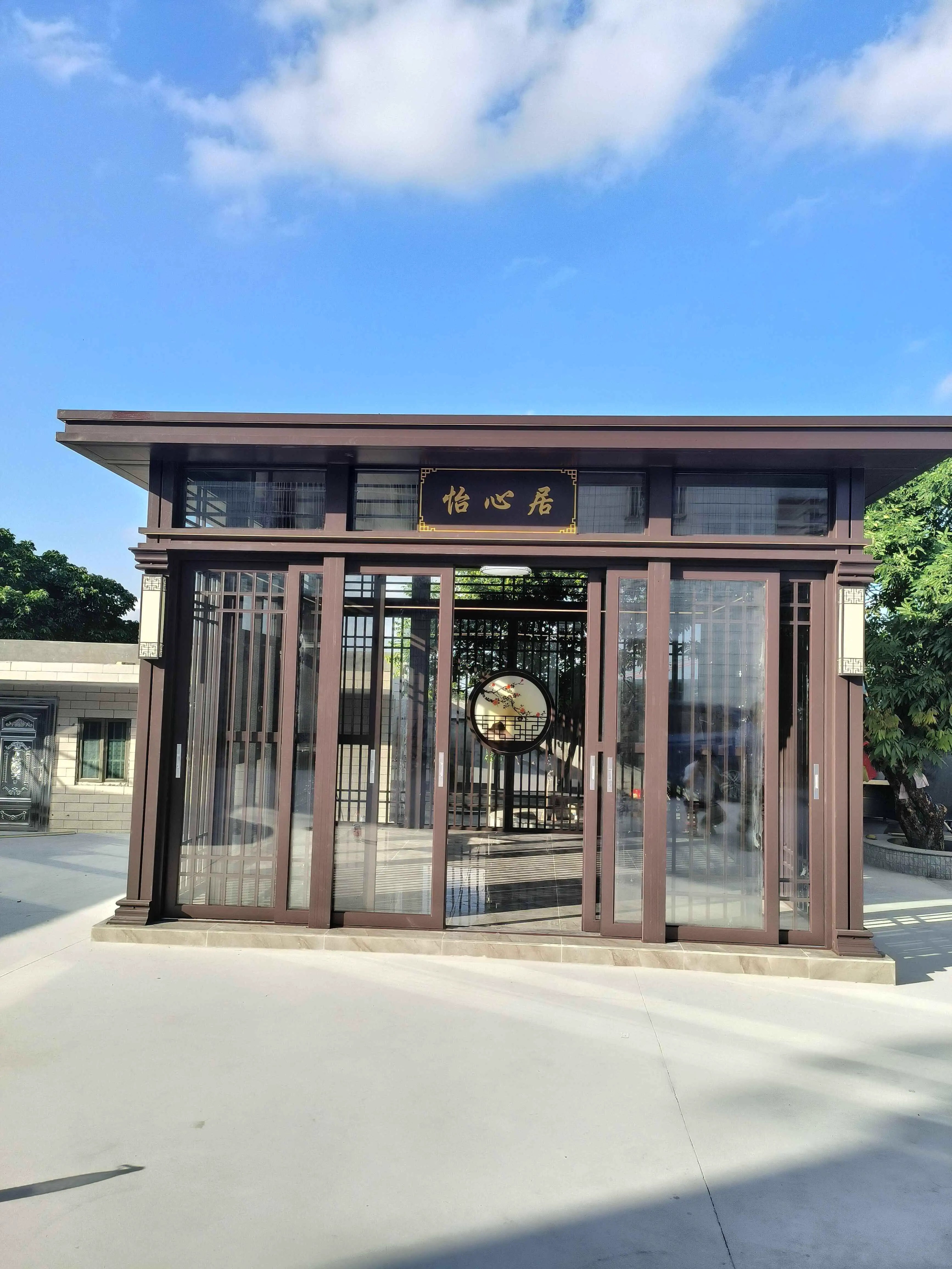  新中式凉亭的装饰设计要点   