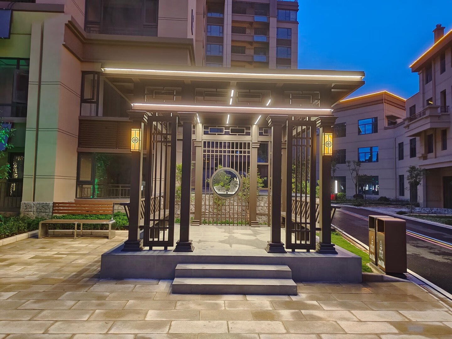 高端小区新中式铝合金凉亭 (4).jpg